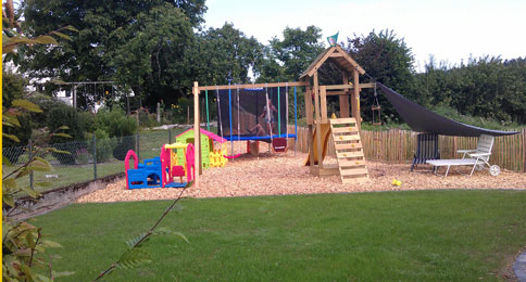 Spielplatz im Garten